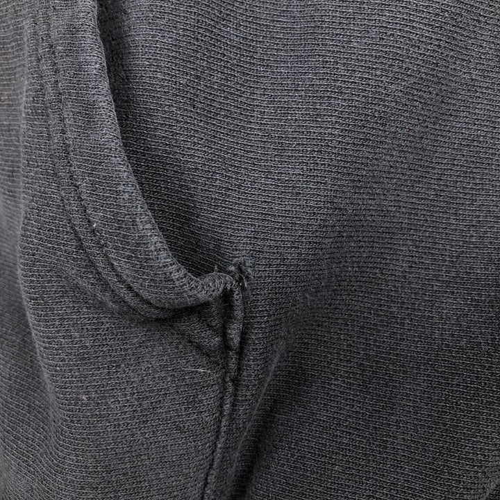 2000'S Champion PREMIUM REVERSE WEAVE Advertising Sweatshirt Pullover Hoodie, Men's XXL equivalent. cotton black type Vintage Second Hand