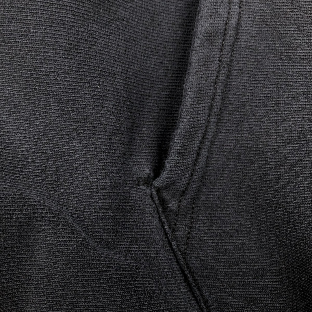 2000'S Champion PREMIUM REVERSE WEAVE Advertising Sweatshirt Pullover Hoodie, Men's XXL equivalent. cotton black type Vintage Second Hand