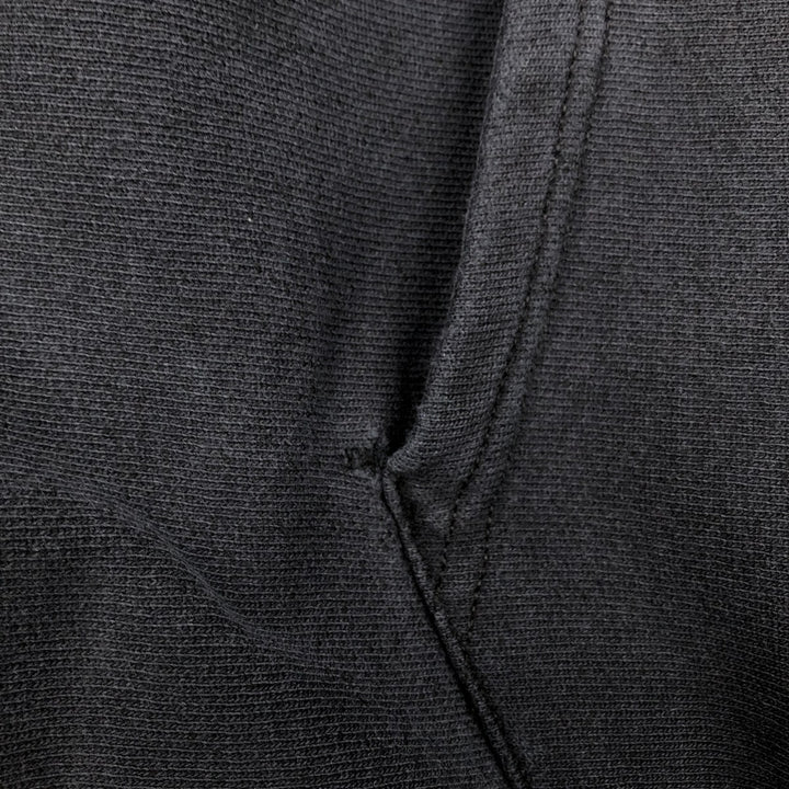 2000'S Champion PREMIUM REVERSE WEAVE Advertising Sweatshirt Pullover Hoodie, Men's XXL equivalent. cotton black type Vintage Second Hand