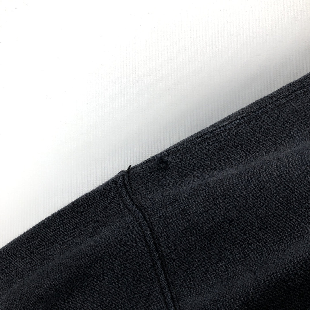 2000'S Champion PREMIUM REVERSE WEAVE Advertising Sweatshirt Pullover Hoodie, Men's XXL equivalent. cotton black type Vintage Second Hand