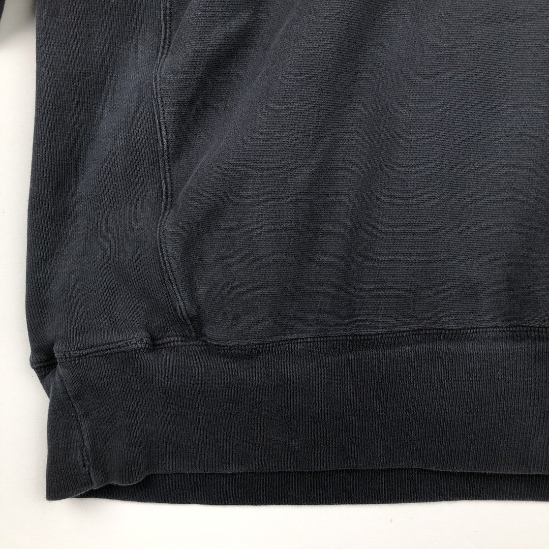 2000'S Champion PREMIUM REVERSE WEAVE Advertising Sweatshirt Pullover Hoodie, Men's XXL equivalent. cotton black type Vintage Second Hand