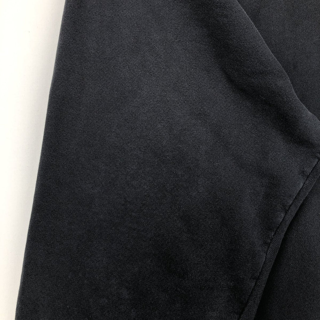 2000'S Champion PREMIUM REVERSE WEAVE Advertising Sweatshirt Pullover Hoodie, Men's XXL equivalent. cotton black type Vintage Second Hand