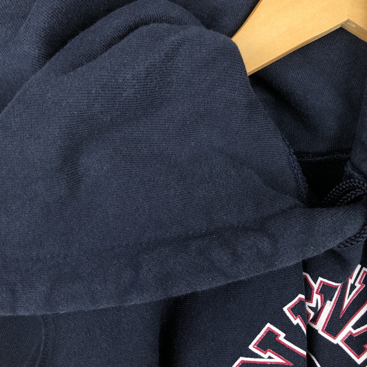 2000'S Champion REVERSE WEAVE Reverse Weave College Sweatshirt Pullover Hoodie, Men's Size L cotton navy blue type Vintage Second Hand
