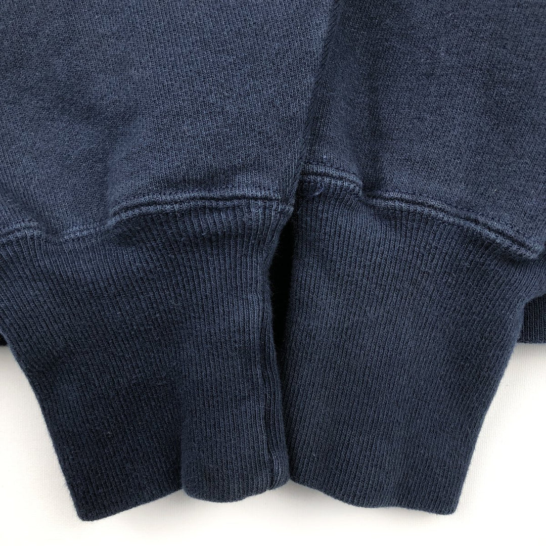 2000'S Champion REVERSE WEAVE Reverse Weave College Sweatshirt Pullover Hoodie, Men's Size L cotton navy blue type Vintage Second Hand