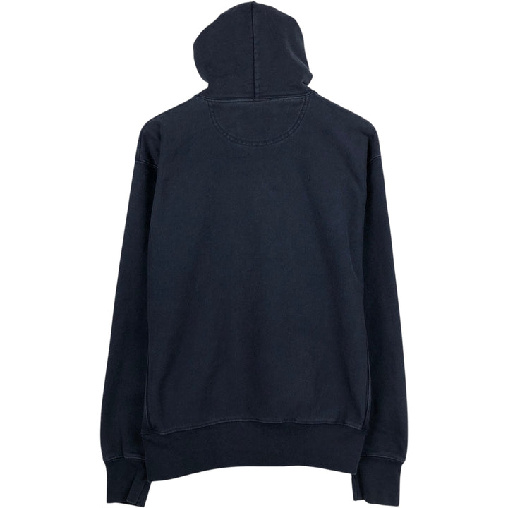 2000'S Champion Original Reverse Weave Columbia University College Sweatshirt Pullover Hoodie (Men's Size M) cotton navy blue type Vintage Second Hand