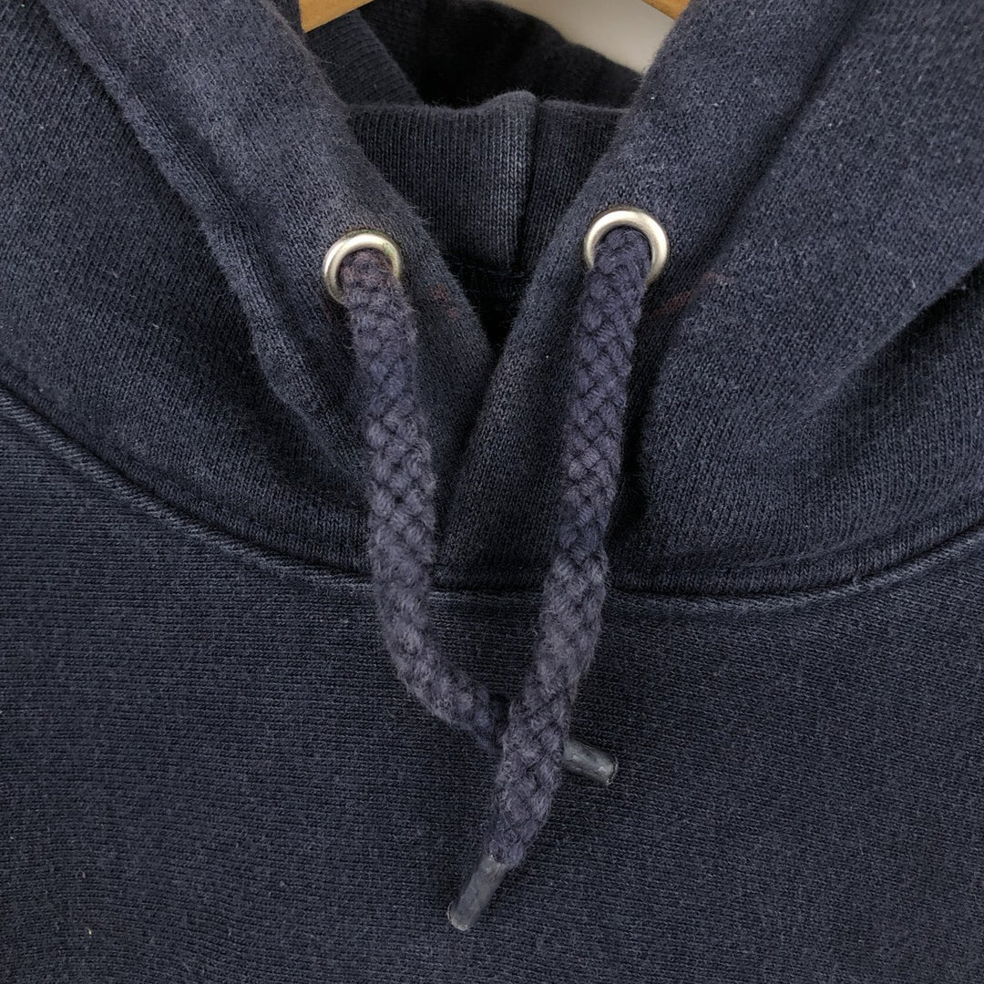 2000'S Champion Original Reverse Weave Columbia University College Sweatshirt Pullover Hoodie (Men's Size M) cotton navy blue type Vintage Second Hand