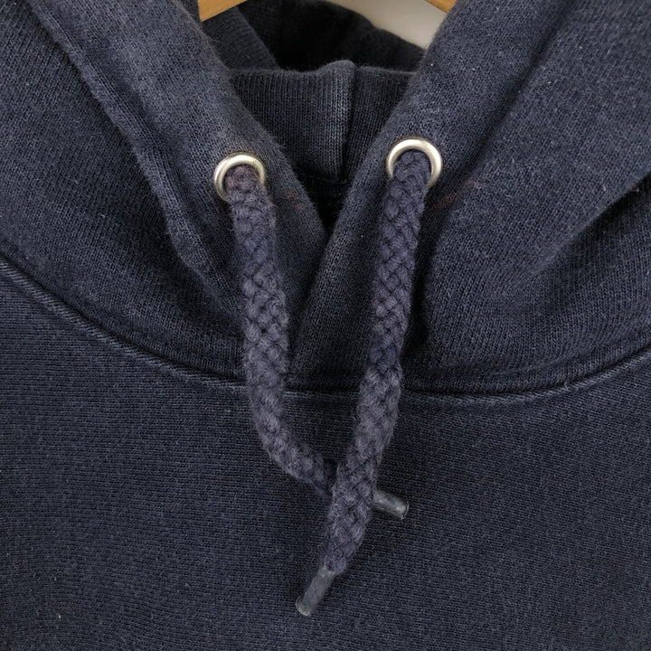 2000'S Champion Original Reverse Weave Columbia University College Sweatshirt Pullover Hoodie (Men's Size M) cotton navy blue type Vintage Second Hand