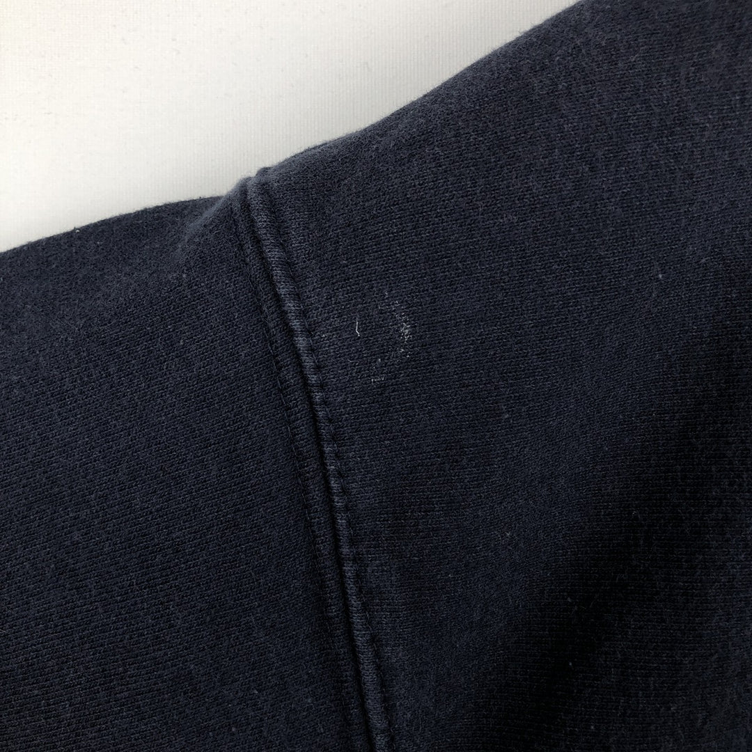 2000'S Champion Original Reverse Weave Columbia University College Sweatshirt Pullover Hoodie (Men's Size M) cotton navy blue type Vintage Second Hand
