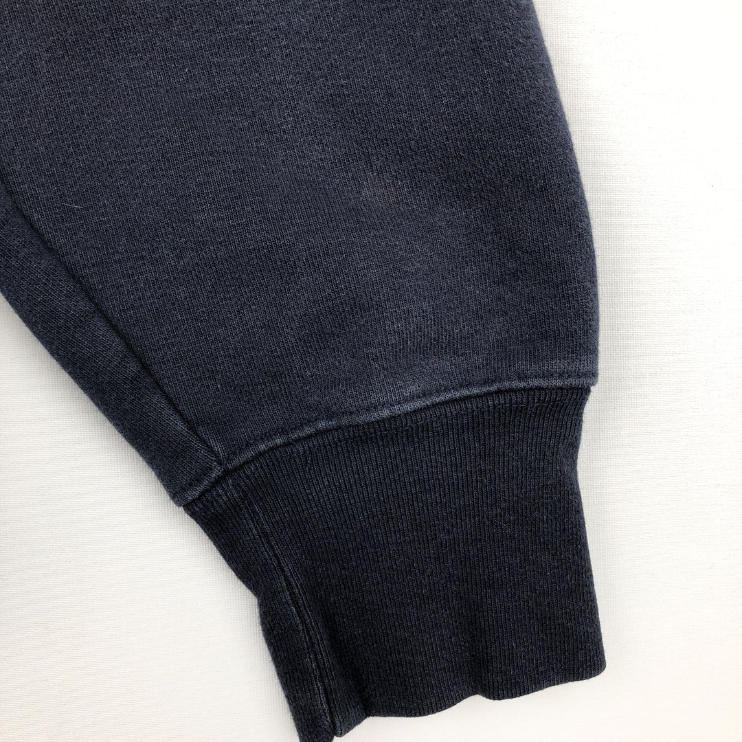 2000'S Champion Original Reverse Weave Columbia University College Sweatshirt Pullover Hoodie (Men's Size M) cotton navy blue type Vintage Second Hand