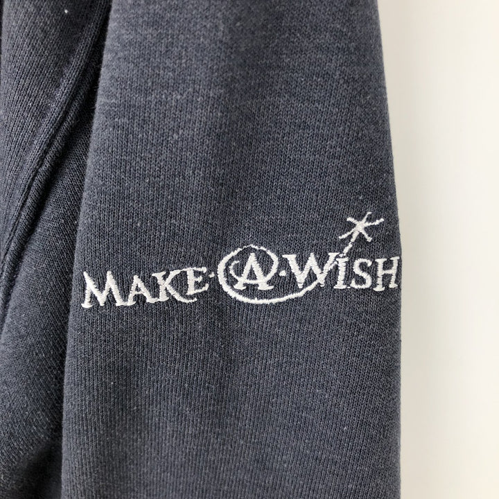 Carhartt Loose Fit Retrofoam Advertising Sweatshirt Pullover Hoodie (Men's Size L) cotton navy blue type Vintage Second Hand