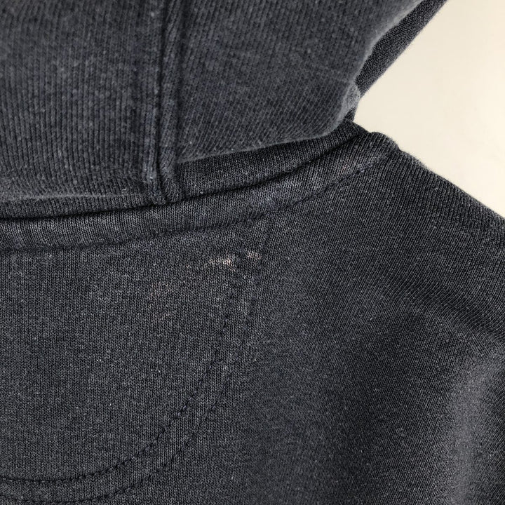Carhartt Loose Fit Retrofoam Advertising Sweatshirt Pullover Hoodie (Men's Size L) cotton navy blue type Vintage Second Hand