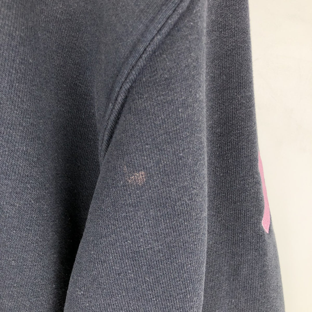 Carhartt Loose Fit Retrofoam Advertising Sweatshirt Pullover Hoodie (Men's Size L) cotton navy blue type Vintage Second Hand