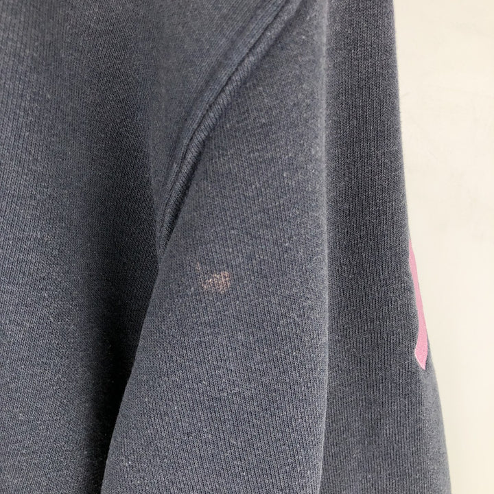 Carhartt Loose Fit Retrofoam Advertising Sweatshirt Pullover Hoodie (Men's Size L) cotton navy blue type Vintage Second Hand