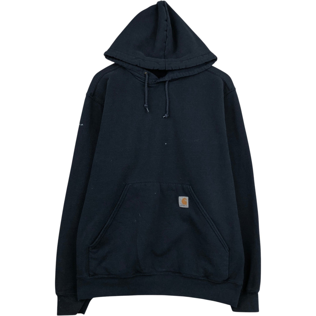 Carhartt Sweat Pullover Hoodie Men's Size L cotton Charcoal Vintage Second Hand