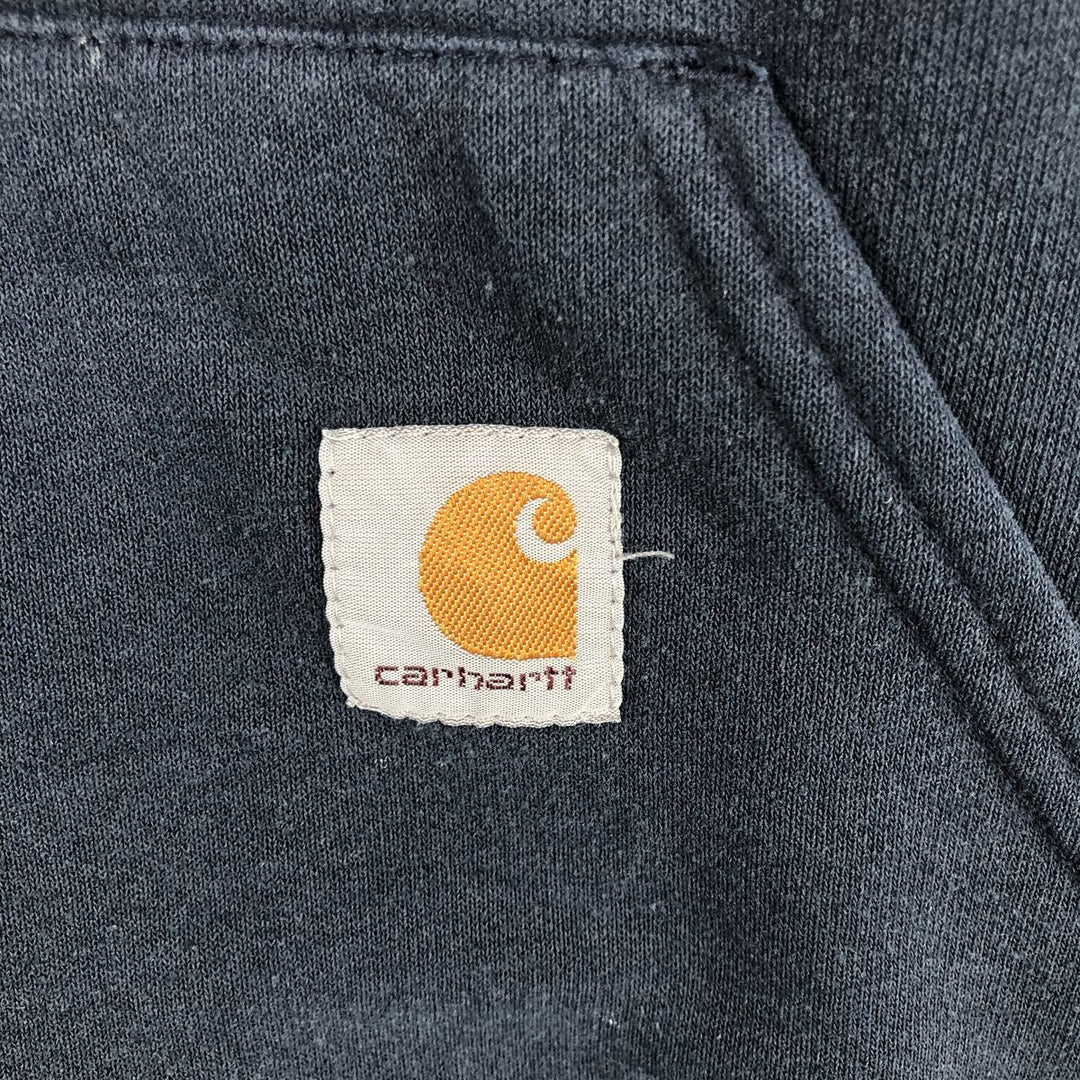 Carhartt Sweat Pullover Hoodie Men's Size L cotton Charcoal Vintage Second Hand