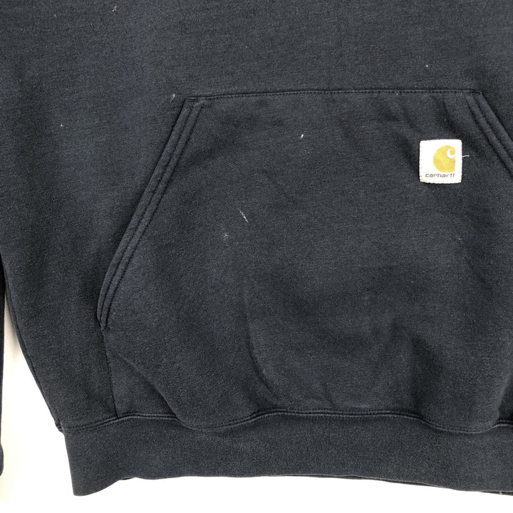 Carhartt Sweat Pullover Hoodie Men's Size L cotton Charcoal Vintage Second Hand