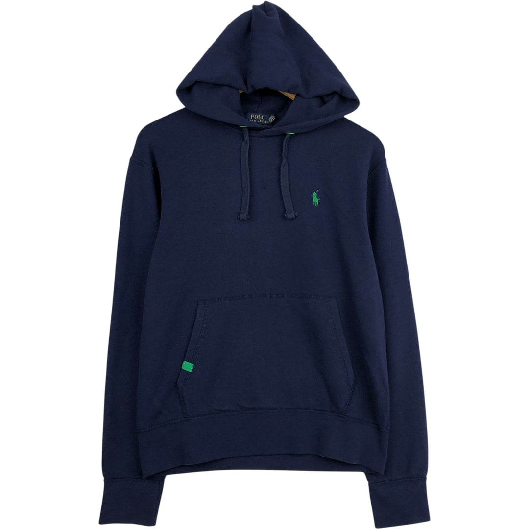 Ralph Lauren POLO RALPH LAUREN PERFORMANCE Sweatshirt Pullover Hoodie, Men's Size S (approx.) unclear navy blue type Vintage Second Hand