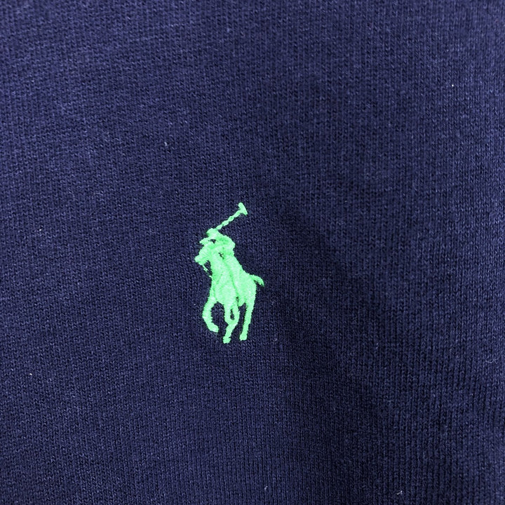 Ralph Lauren POLO RALPH LAUREN PERFORMANCE Sweatshirt Pullover Hoodie, Men's Size S (approx.) unclear navy blue type Vintage Second Hand