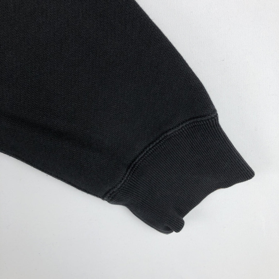 Ralph Lauren POLO RALPH LAUREN sweatshirt pullover hoodie, men's size L cotton black type Vintage Second Hand