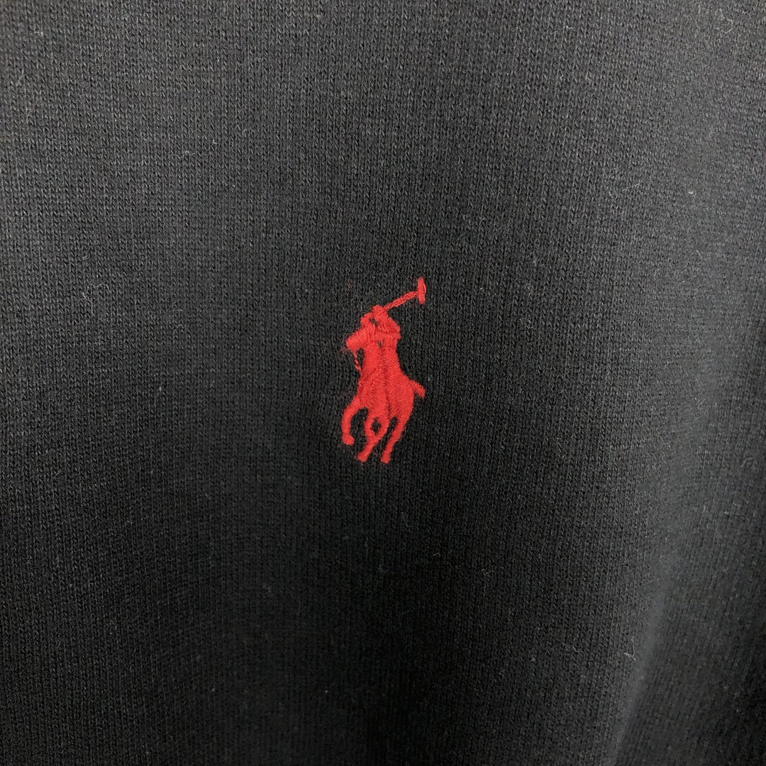 Ralph Lauren POLO RALPH LAUREN Sweatshirt Pullover Hoodie Men's XL cotton black type Vintage Second Hand