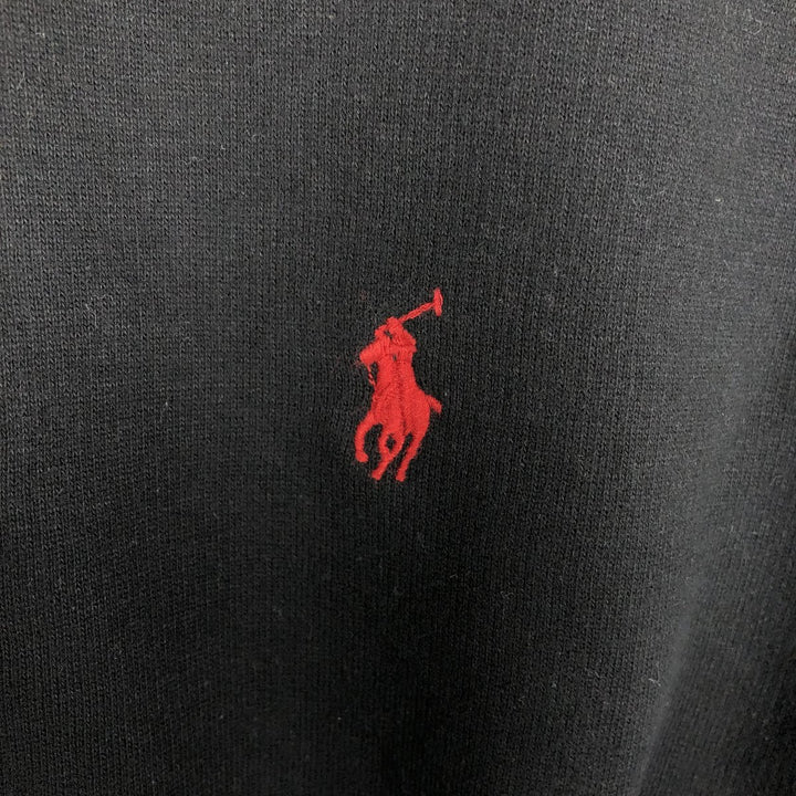 Ralph Lauren POLO RALPH LAUREN Sweatshirt Pullover Hoodie Men's XL cotton black type Vintage Second Hand