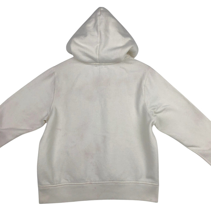 Ralph Lauren POLO RALPH LAUREN sweatshirt pullover hoodie, men's size L cotton white type Vintage Second Hand