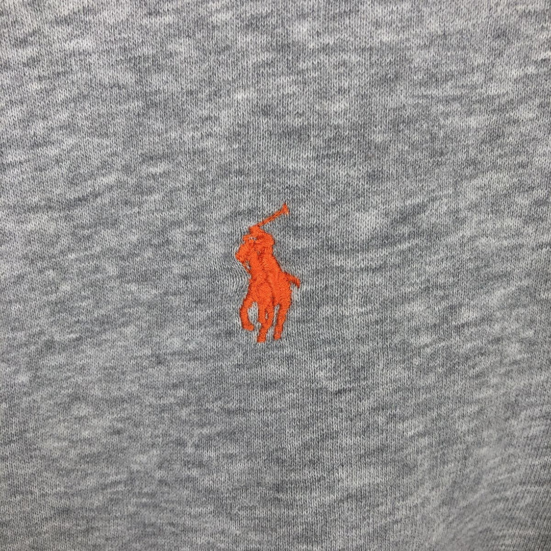 Ralph Lauren POLO RALPH LAUREN PERFORMANCE sweatshirt pullover hoodie, men's size M unclear gray type Vintage Second Hand