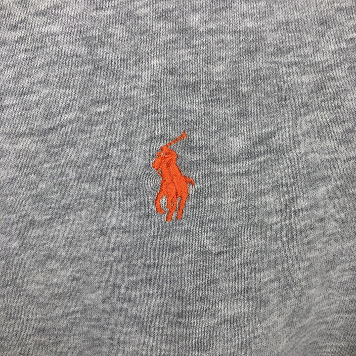 Ralph Lauren POLO RALPH LAUREN PERFORMANCE sweatshirt pullover hoodie, men's size M unclear gray type Vintage Second Hand