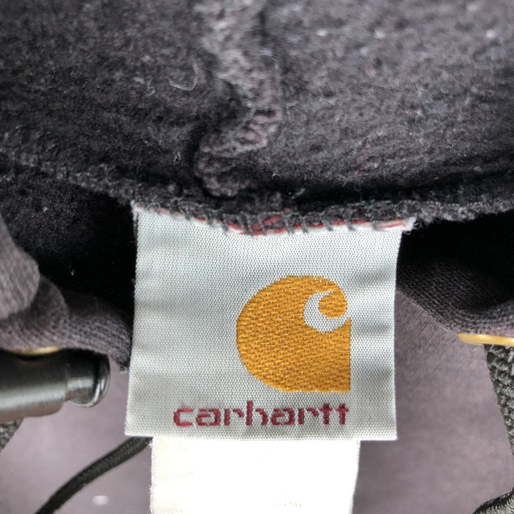 Carhartt Painted Sweatshirt Pullover Hoodie, Men's Size L unclear black type Vintage Second Hand