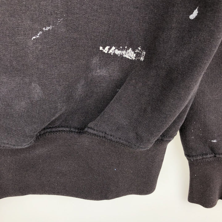 Carhartt Painted Sweatshirt Pullover Hoodie, Men's Size L unclear black type Vintage Second Hand