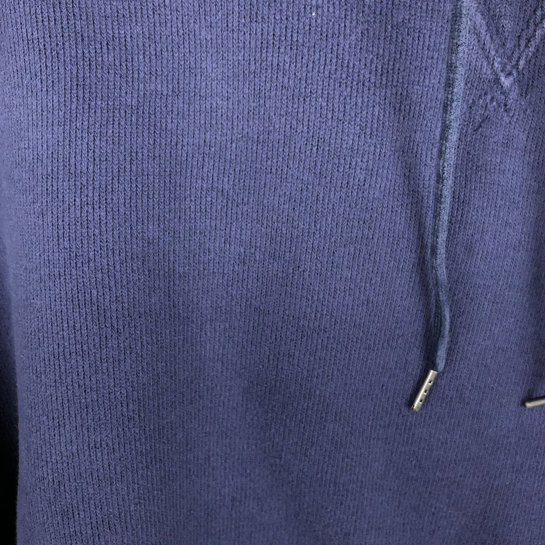 Ralph Lauren POLO by Ralph Lauren Sweatshirt Pullover Hoodie Men's XL cotton navy blue type Vintage Second Hand