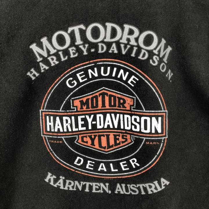 Harley-Davidson Advertising Pullover Hoodie, Men's XL unclear black type Vintage Second Hand