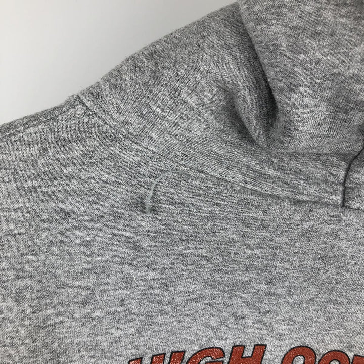 Harley-Davidson Eagle Pattern Advertising Sweatshirt Pullover Hoodie, Men's XXL (approx.) unclear gray type Vintage Second Hand