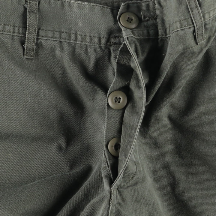 ROTHCO military cargo pants, women's size L (equivalent to W28), civilian brand. cotton Khaki type Vintage Second Hand