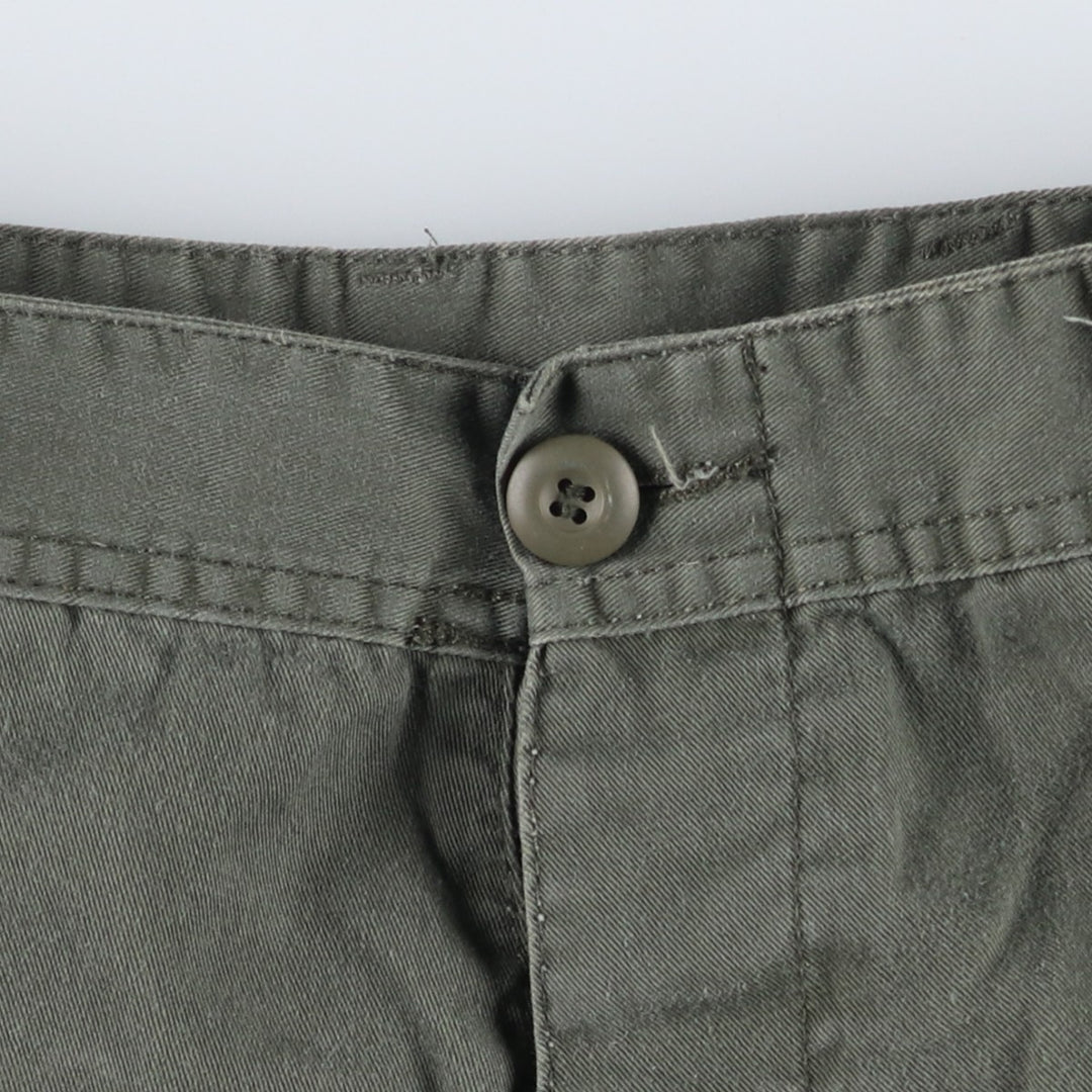 ROTHCO military cargo pants, women's size L (equivalent to W28), civilian brand. cotton Khaki type Vintage Second Hand