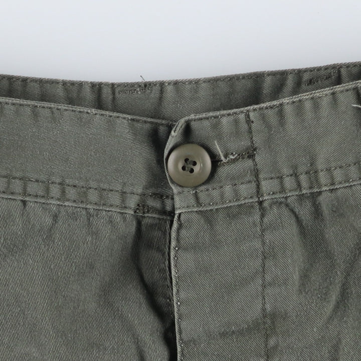 ROTHCO military cargo pants, women's size L (equivalent to W28), civilian brand. cotton Khaki type Vintage Second Hand