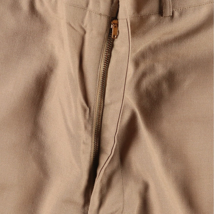 Chino Trousers Military Pants W32 L36 LONG Men's W29 equivalent Vintage unclear Beige type Vintage Second Hand