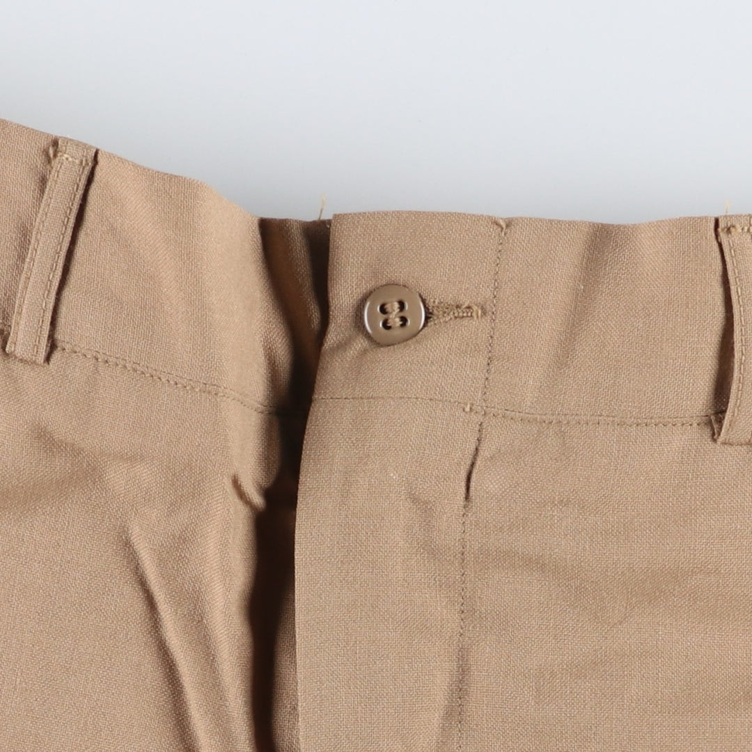 Chino Trousers Military Pants W32 L36 LONG Men's W29 equivalent Vintage unclear Beige type Vintage Second Hand