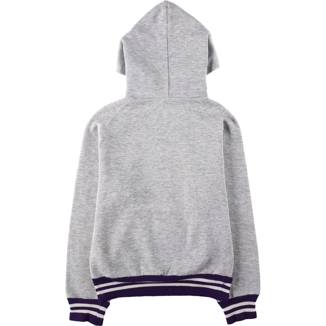 ~90'S MAPLE Triple Print College Sweatshirt Pullover Hoodie, Women's Size M (Equivalent), Vintage unclear gray type Vintage Second Hand