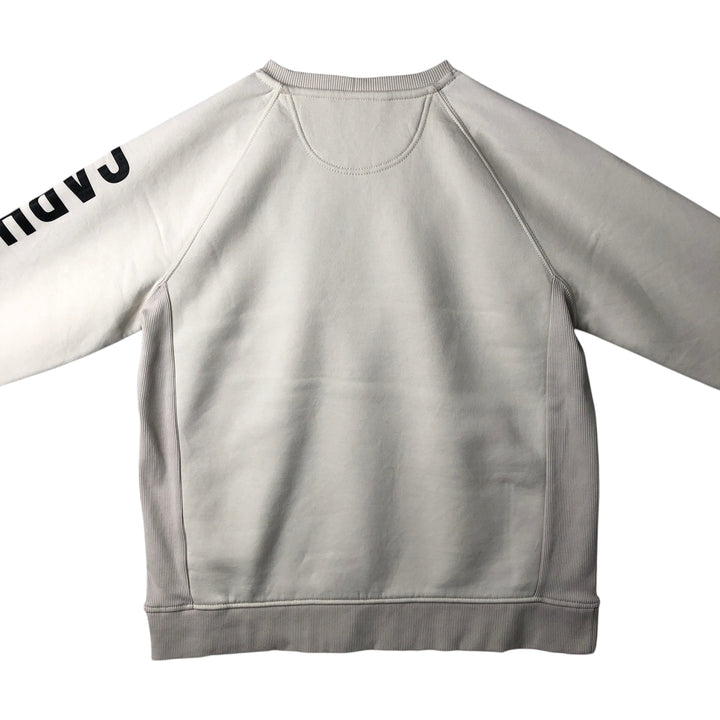 Carhartt Relaxed Fit Logo Sweatshirt (Women's Size XL) cotton ivory Vintage Second Hand