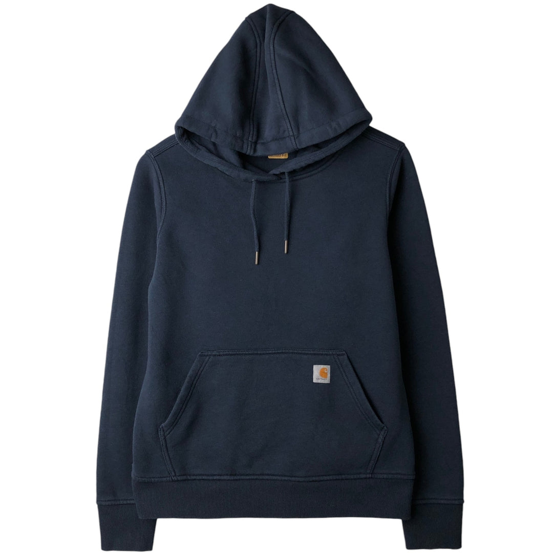 Carhartt Relaxed Fit Sweatshirt Pullover Hoodie, Women's Size S (approx.) cotton navy blue type Vintage Second Hand
