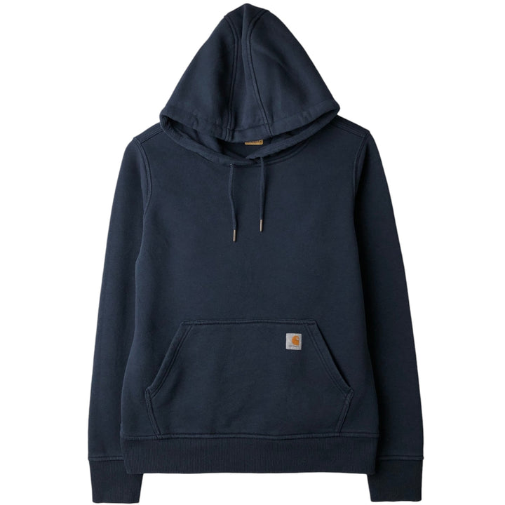Carhartt Relaxed Fit Sweatshirt Pullover Hoodie, Women's Size S (approx.) cotton navy blue type Vintage Second Hand