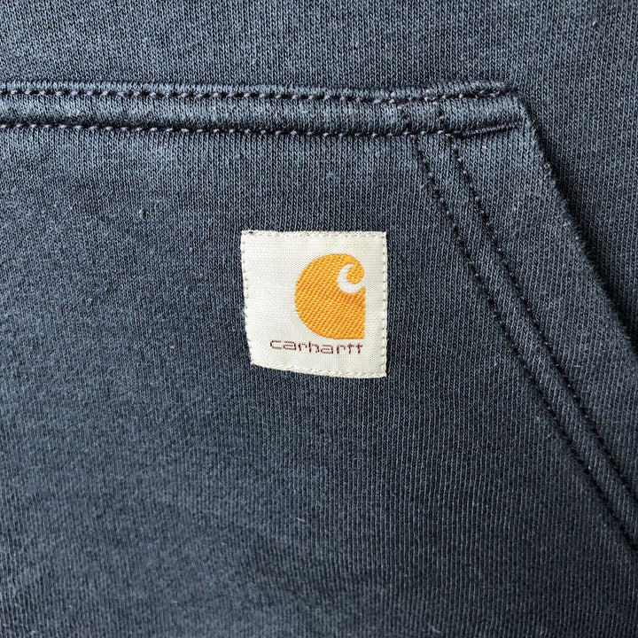 Carhartt Relaxed Fit Sweatshirt Pullover Hoodie, Women's Size S (approx.) cotton navy blue type Vintage Second Hand