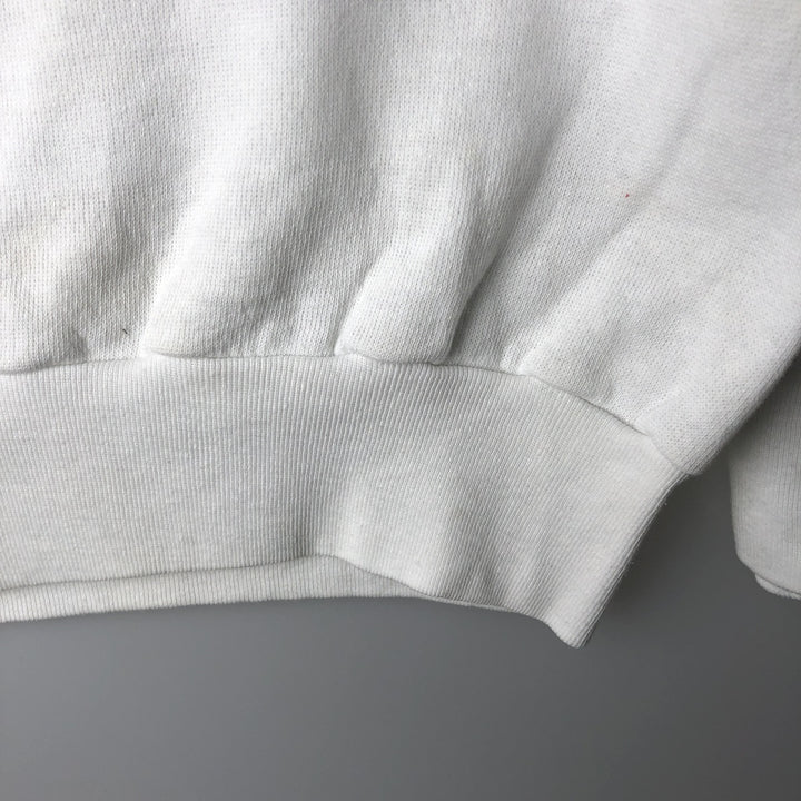 90s~ MILLER COLLIE Collie Dog Print Animal Sweatshirt, Made in USA, Women's Size S (approx.), Vintage cotton white type Vintage Second Hand