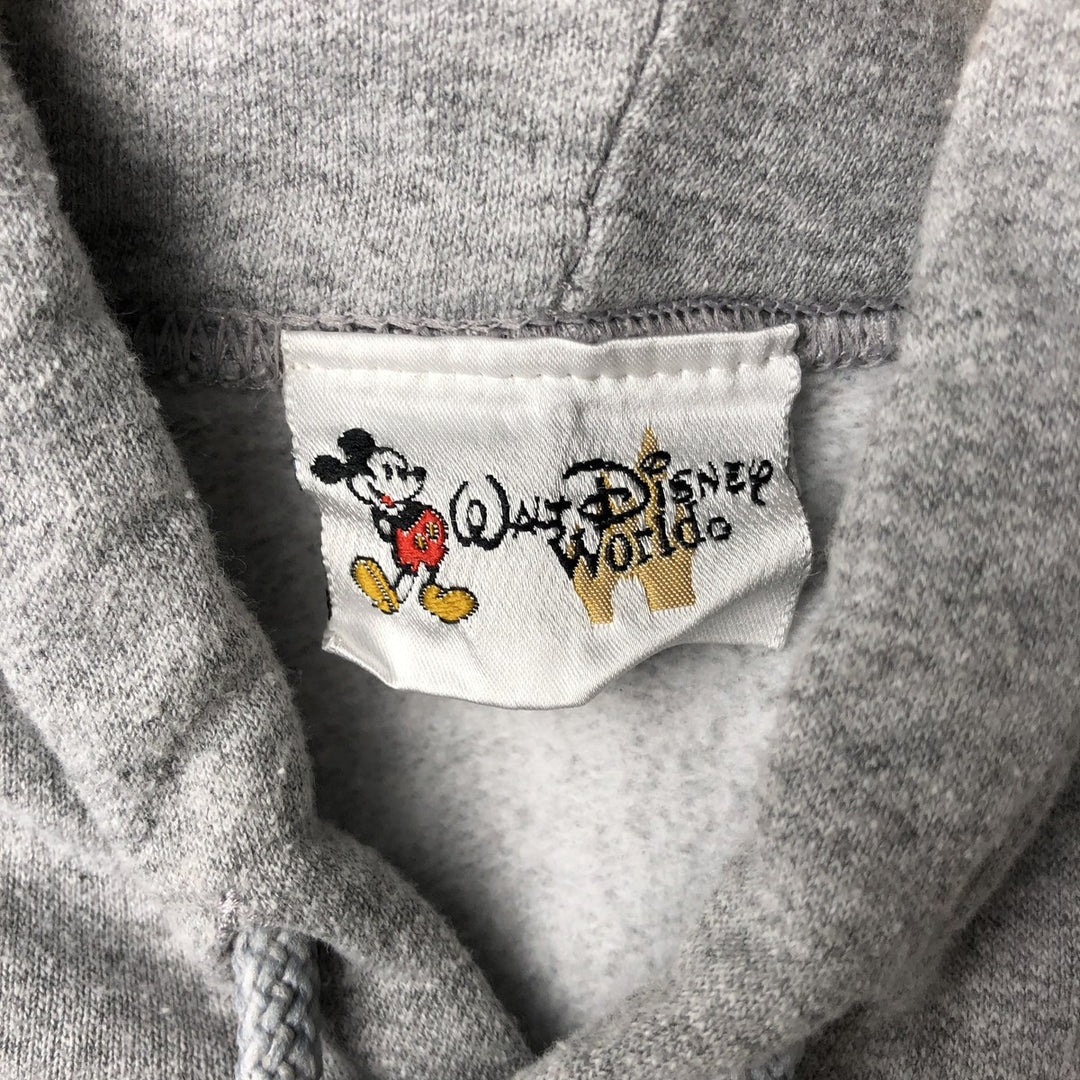 90'S Disney Mickey Mouse Character Sweatshirt Pullover Hoodie, Women's Size XL (Equivalent), Vintage unclear gray type Vintage Second Hand