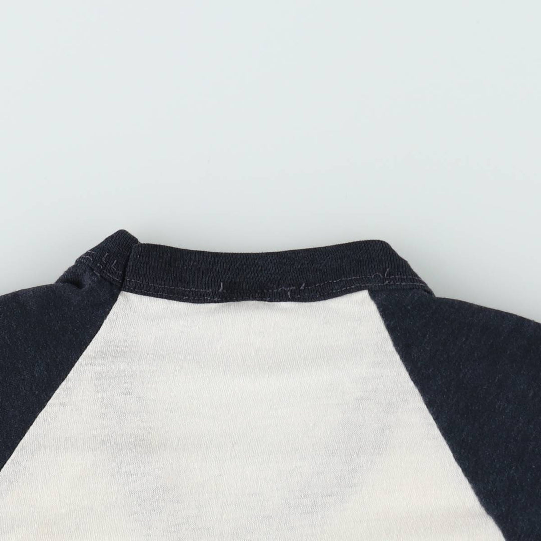 ~90'S REO Speedwagon 3/4 Sleeve Raglan Band T-Shirt, Women's Size XS (Vintage) unclear white type Vintage Second Hand