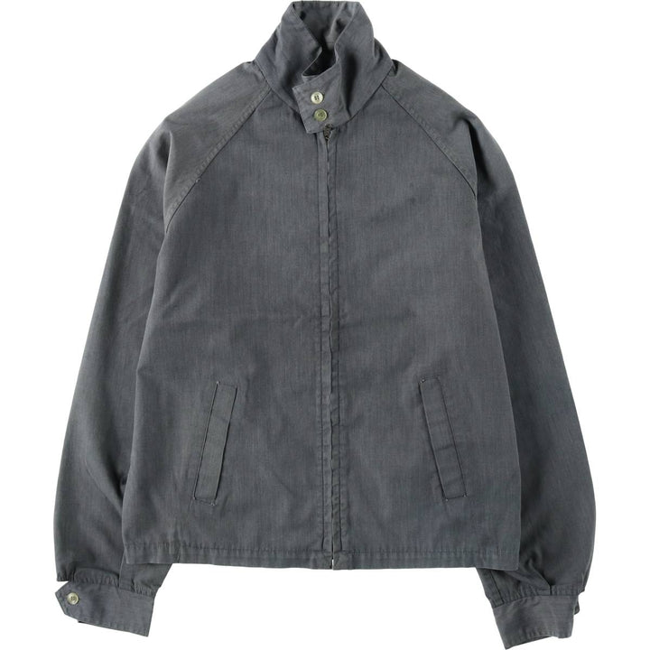 Harrington jacket, swing top, women's size XL, vintage. polyester gray type Vintage Second Hand