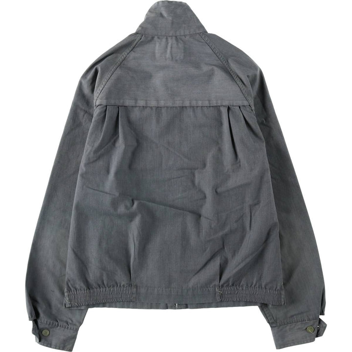 Harrington jacket, swing top, women's size XL, vintage. polyester gray type Vintage Second Hand
