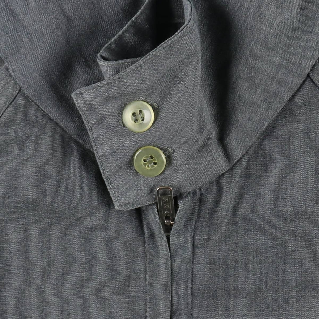 Harrington jacket, swing top, women's size XL, vintage. polyester gray type Vintage Second Hand