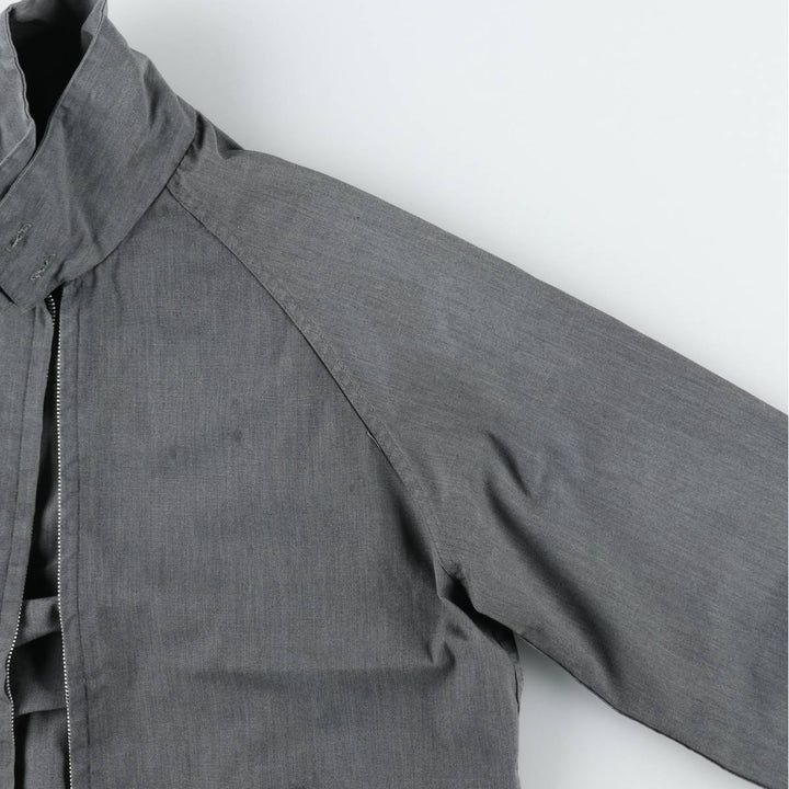 Harrington jacket, swing top, women's size XL, vintage. polyester gray type Vintage Second Hand